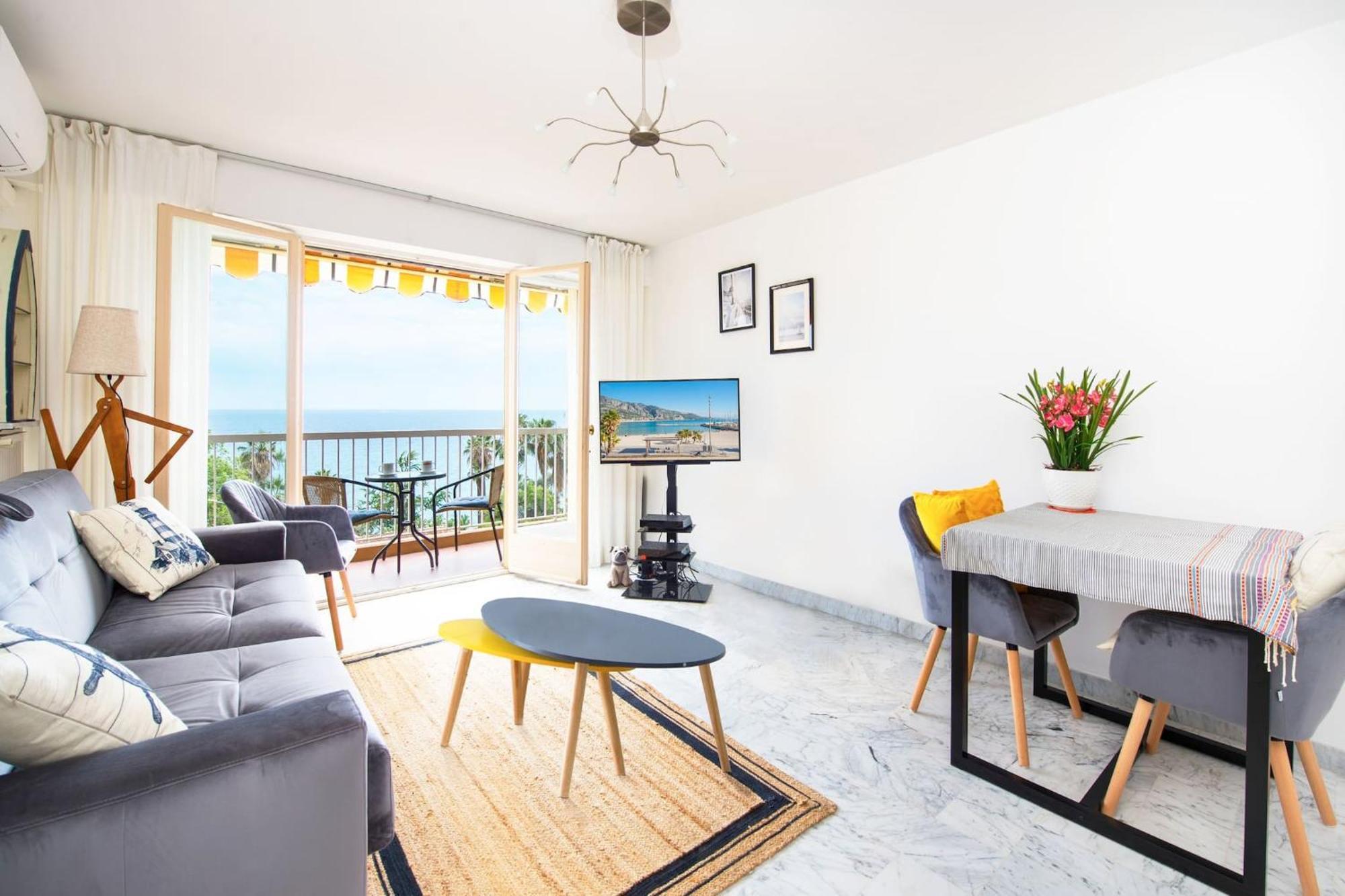 Vina Del Mare, Vue Mer, Terrasse Apartment *